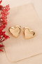 Heliophilia Silver Pendientes de Oro con Recubrimiento de Laca